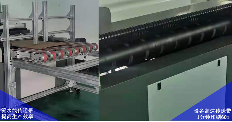 流水線傳送帶，提高生產(chǎn)效率，設(shè)備高速傳送帶，1分鐘可以精確打印60米