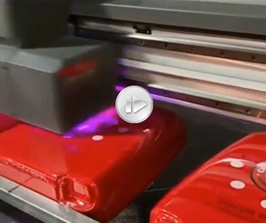 皮革皮箱打印，uv全自動打印機